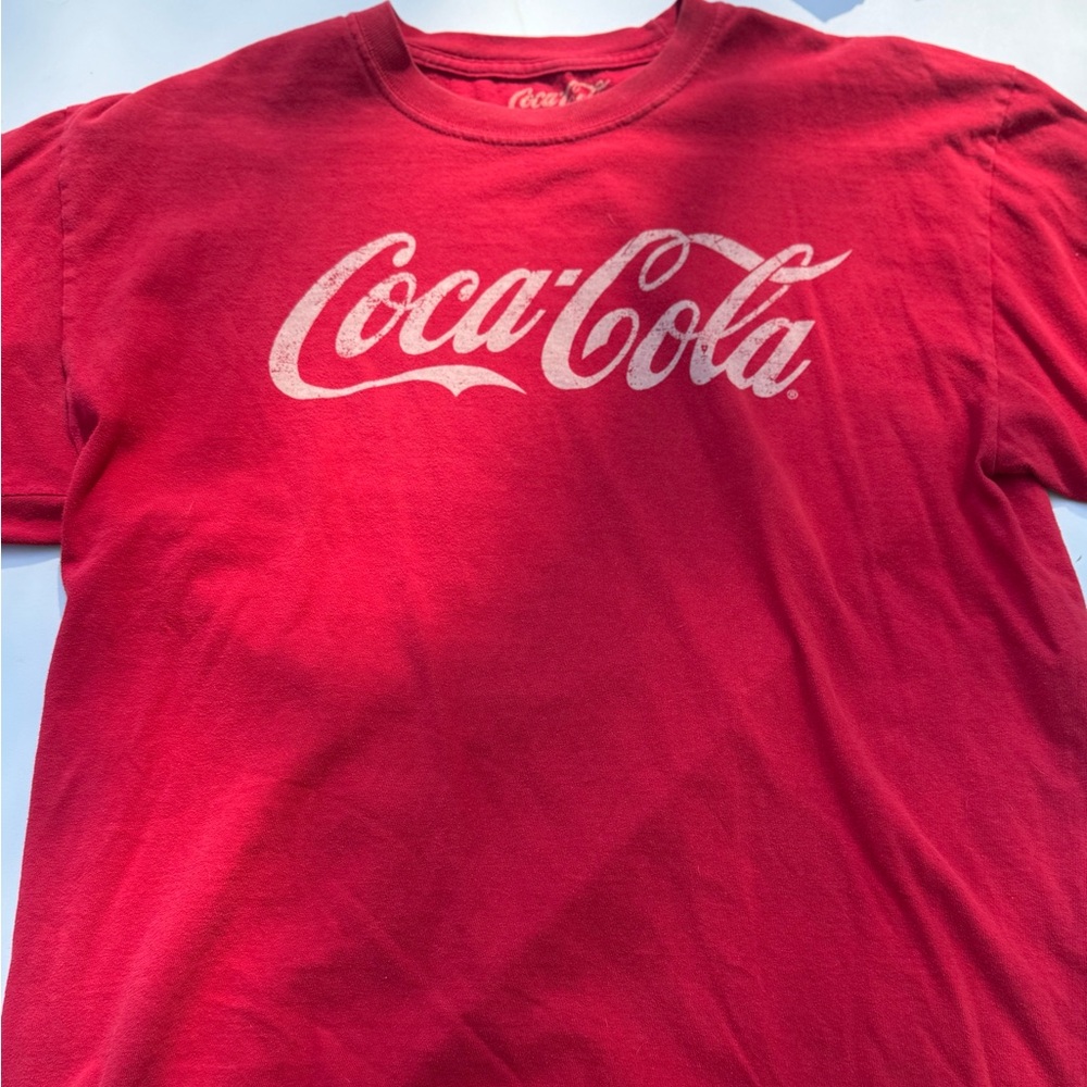 Coca-Cola Red Cotton Shirt